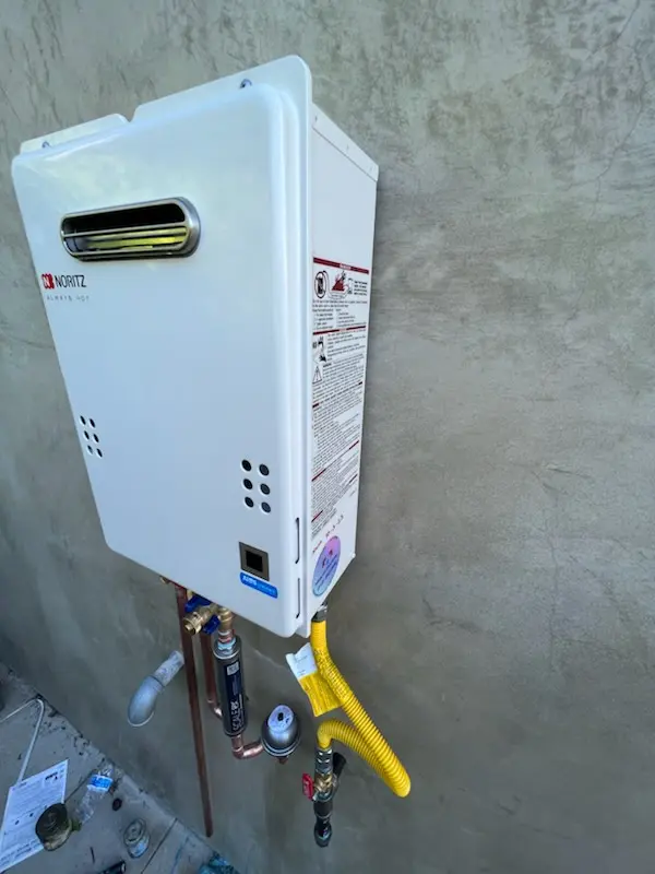 Tankless water heater installation for Glyndon homes